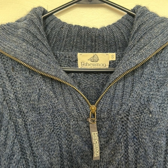 Men's Fisherman out of Ireland 100% New wool sweater - Picture 3 of 6